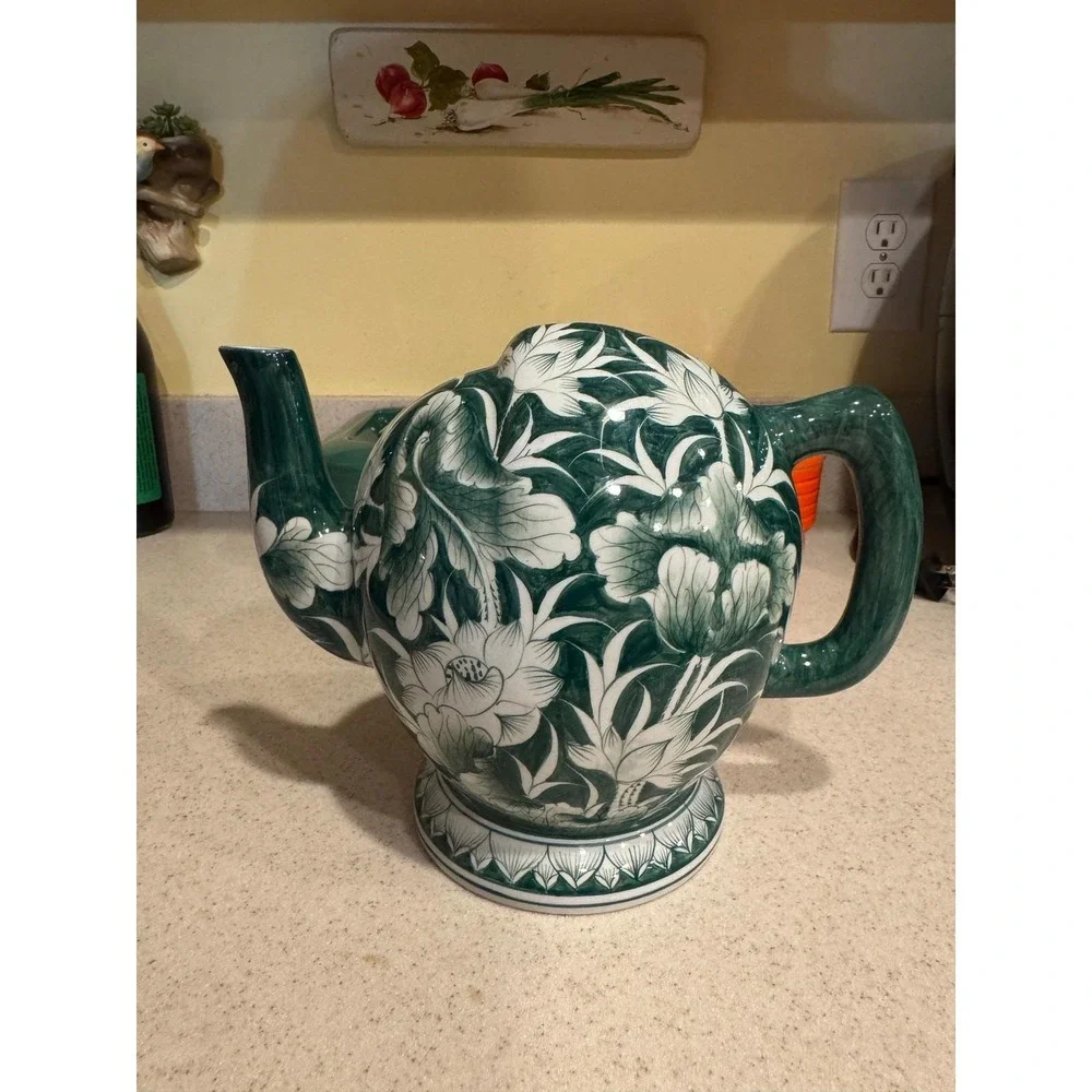 Vintage Cadogan Puzzle Mystery Teapot Wine Pot Vessel